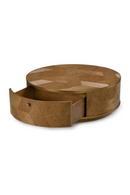 Round Oak Drawer Nightstand | Eichholtz Velutto | Oroatrade.com