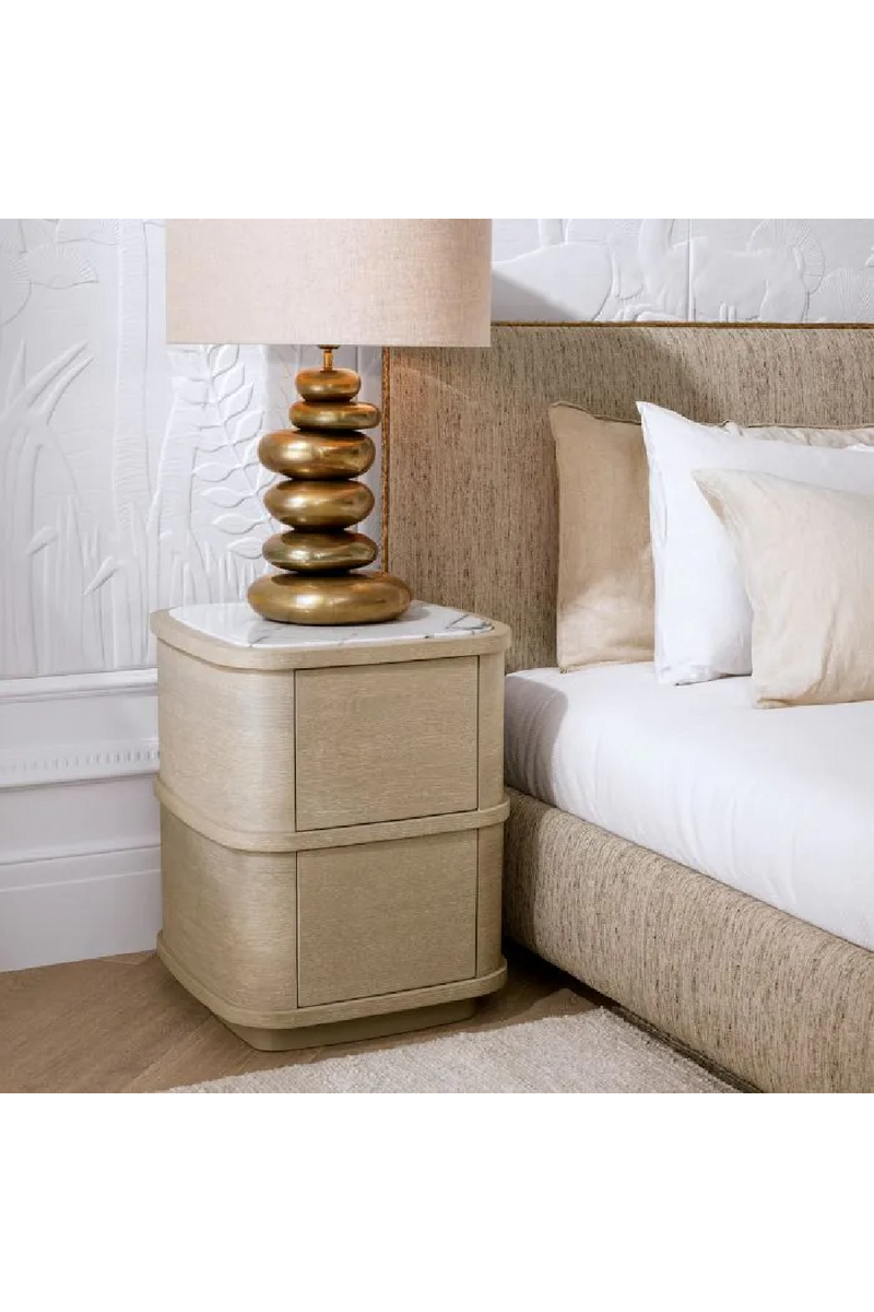 Marble Top 2-Drawer Nightstand S | Eichholtz Cabana | Oroatrade.com