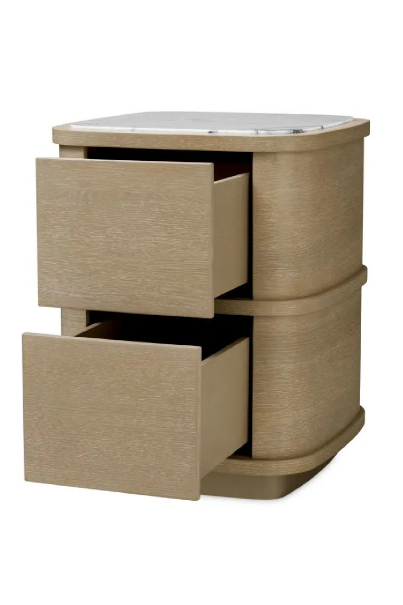 Marble Top 2-Drawer Nightstand S | Eichholtz Cabana | Oroatrade.com