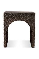Hammered Oak Arched Side Table | Eichholtz Caldera | Oroatrade.com