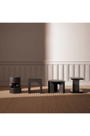 Black Hammered Oak Side Table | Eichholtz Thoren | Oroatrade.com