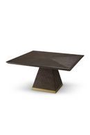 Ebony Oak Square Dining Table | Eichholtz Rexton | Oroatrade.com