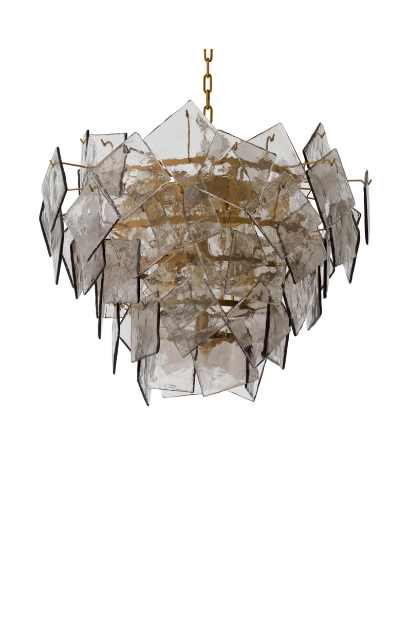 Smoked Glass Chandelier | Eichholtz Biltmore | Oroatrade.com