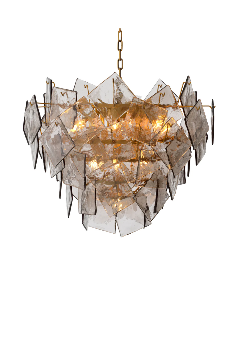 Smoked Glass Chandelier | Eichholtz Biltmore | Oroatrade.com