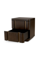 Brown Oak 2-Drawer Nightstand S | Eichholtz Modesto | Oroatrade.com