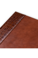 Croco Embossed Leather Desk Blotter | Eichholtz Scaleo | Oroatrade.com