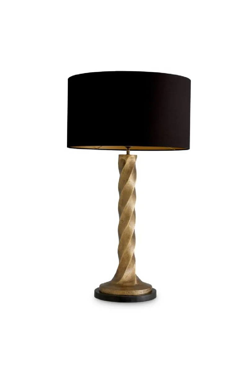 Black Fabric Shade Table Lamp | Eichholtz Costanza | Oroatrade.com