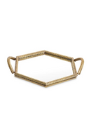 Vintage Brass Hexagon Tray | Eichholtz Salvi | Oroatrade.com
