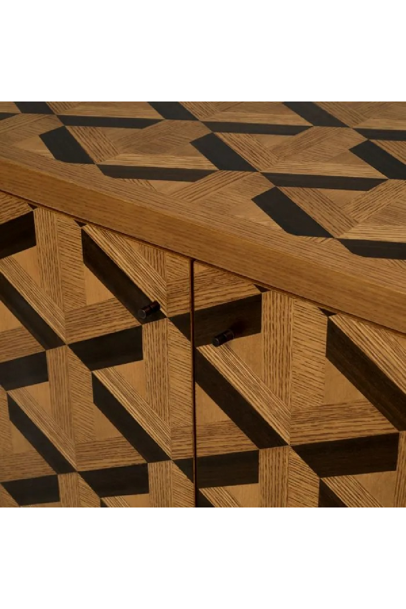 Oak Inlay Patterned Dresser | Eichholtz Rubicon | Oroatrade.com