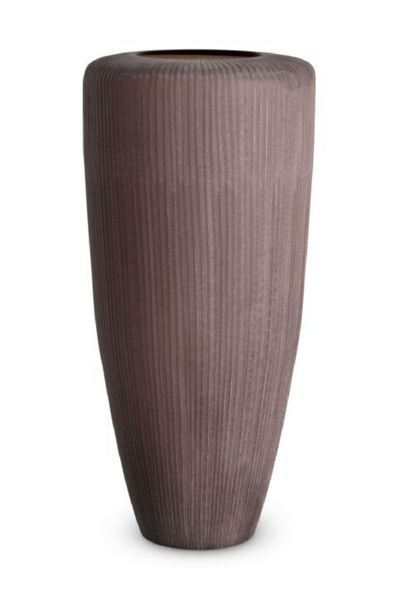 Handmade Gray Glass Vase | Eichholtz Isandro | Oroatrade.com