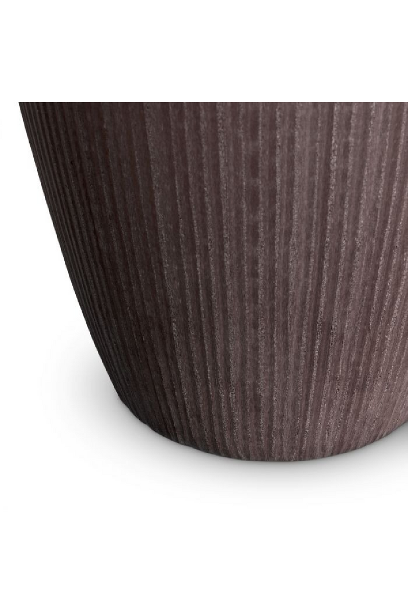 Handmade Gray Glass Vase | Eichholtz Isandro | Oroatrade.com