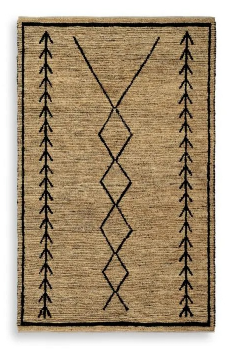 Natural Jute Patterned Carpet | Eichholtz Thornfield | Oroatrade.com