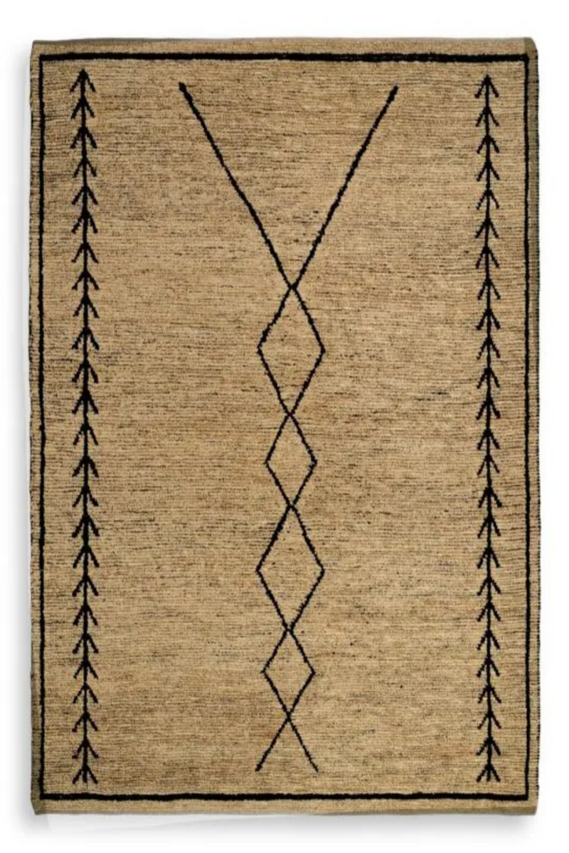 Natural Jute Patterned Carpet | Eichholtz Thornfield | Oroatrade.com