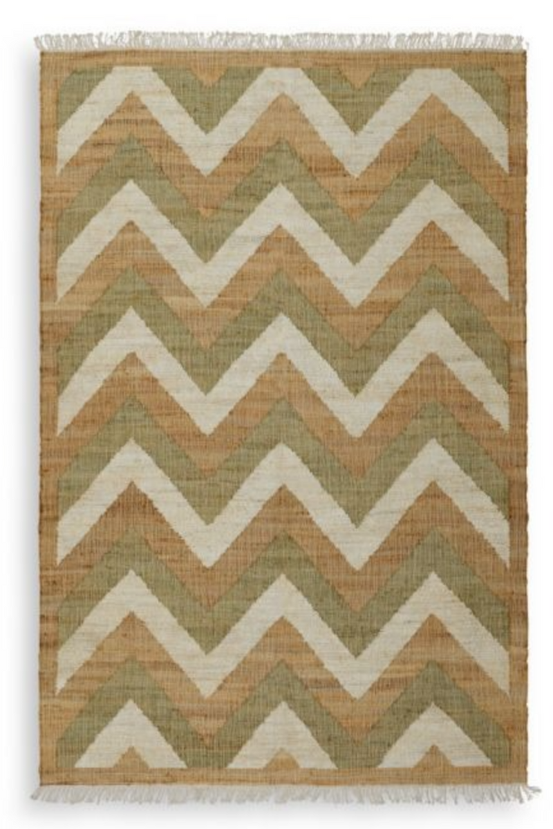 Chevron Jute Carpet 7' x 10' | Eichholtz Ashburton | Oroatrade.com