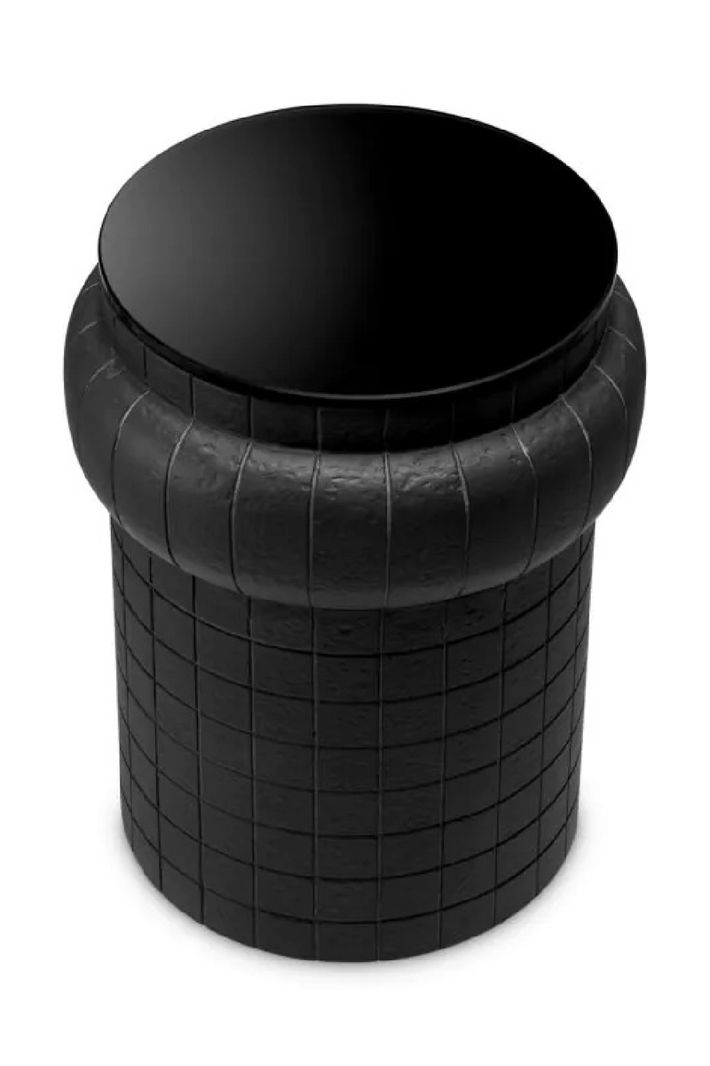 Black Glass Side Table | Eichholtz Tortugo | Oroatrade.com