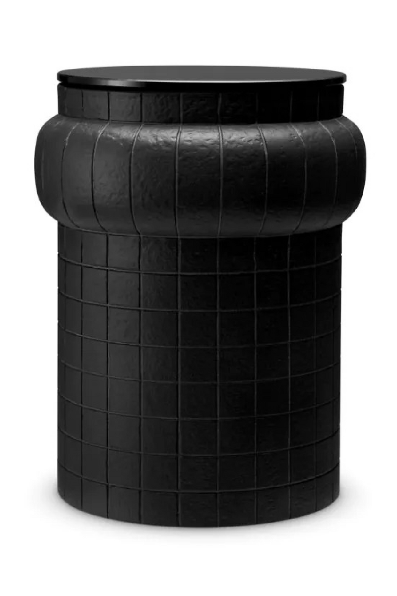 Black Glass Side Table | Eichholtz Tortugo | Oroatrade.com