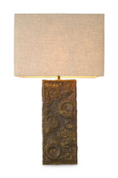 Vintage Brass Fossil Table Lamp | Eichholtz Kamari | Oroatrade.com