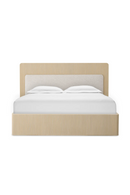 Ribbed Oak King Bed | Eichholtz Dimitrios | Oroatrade.com