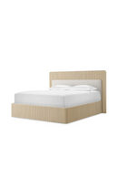 Ribbed Oak King Bed | Eichholtz Dimitrios | Oroatrade.com