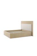Ribbed Oak King Bed | Eichholtz Dimitrios | Oroatrade.com
