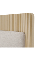 Ribbed Oak King Bed | Eichholtz Dimitrios | Oroatrade.com