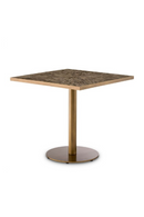 Antique Brass Square Dining Table | Eichholtz Declan | Oroatrade.com