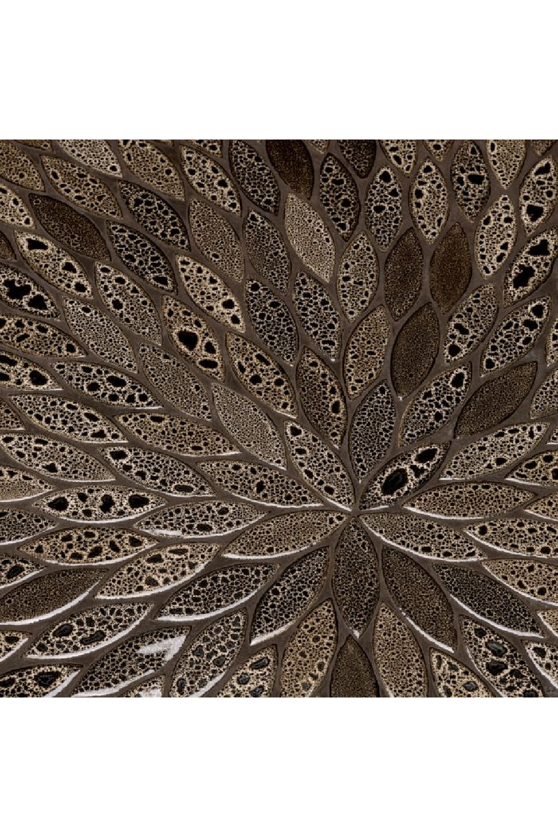 Antique Brass Square Dining Table | Eichholtz Declan | Oroatrade.com