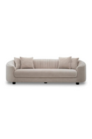 Cream Pleated-Back Sofa | Eichholtz Jameson | Oroatrade.com