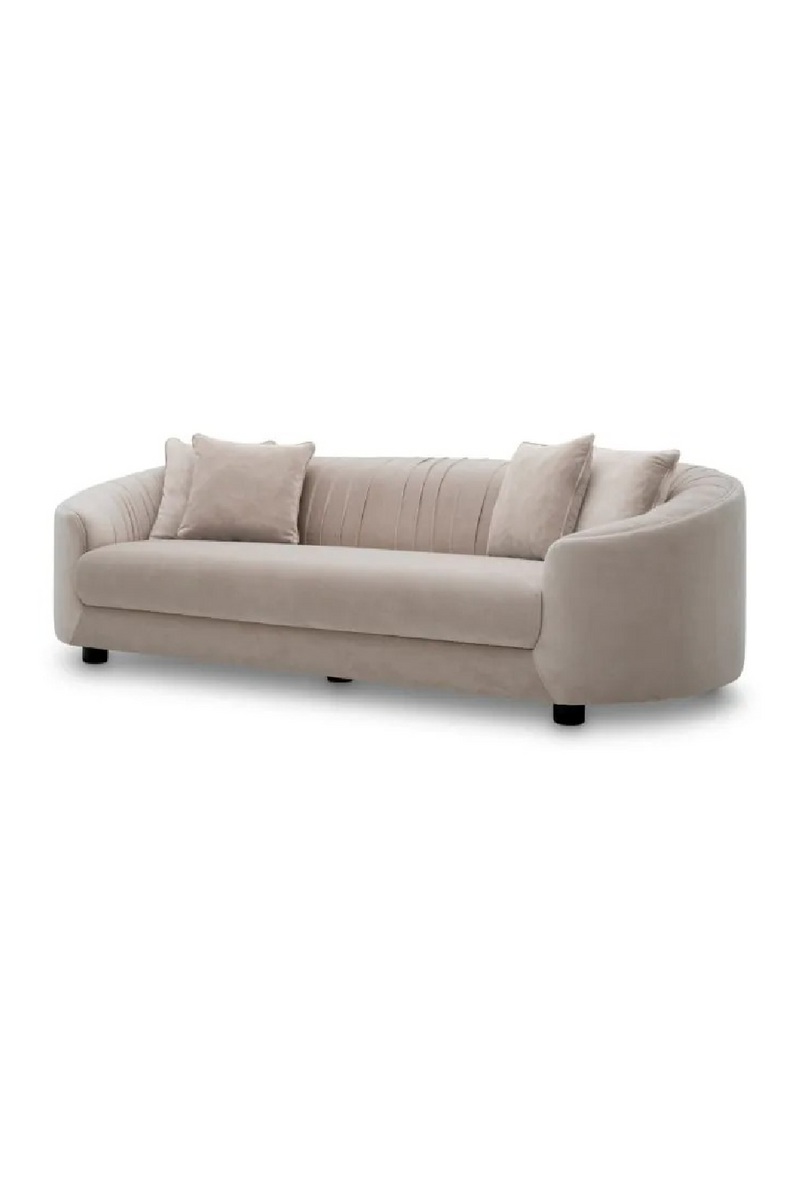 Cream Pleated-Back Sofa | Eichholtz Jameson | Oroatrade.com