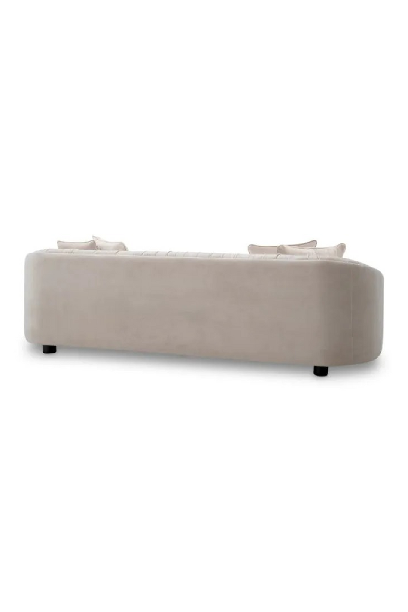 Cream Pleated-Back Sofa | Eichholtz Jameson | Oroatrade.com