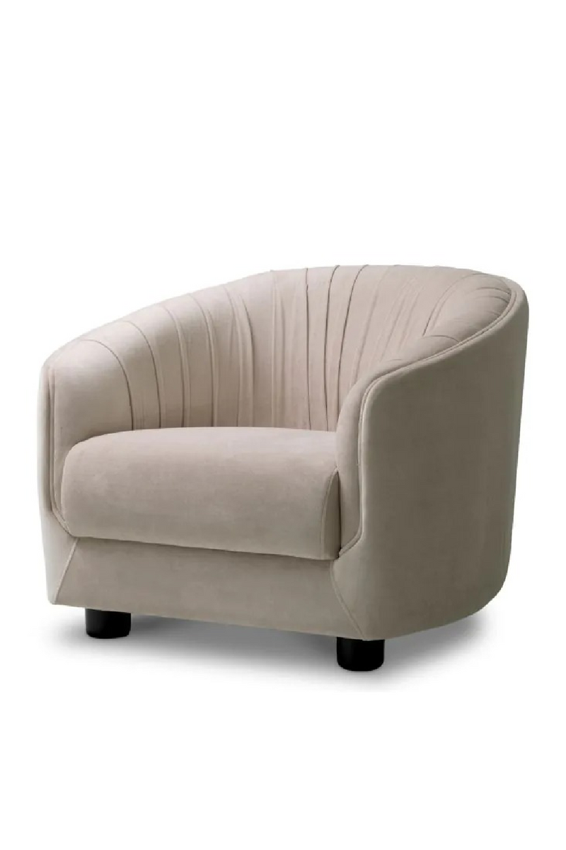 Pleated-Back Lounge Chair | Eichholtz Jameson | Oroatrade.com