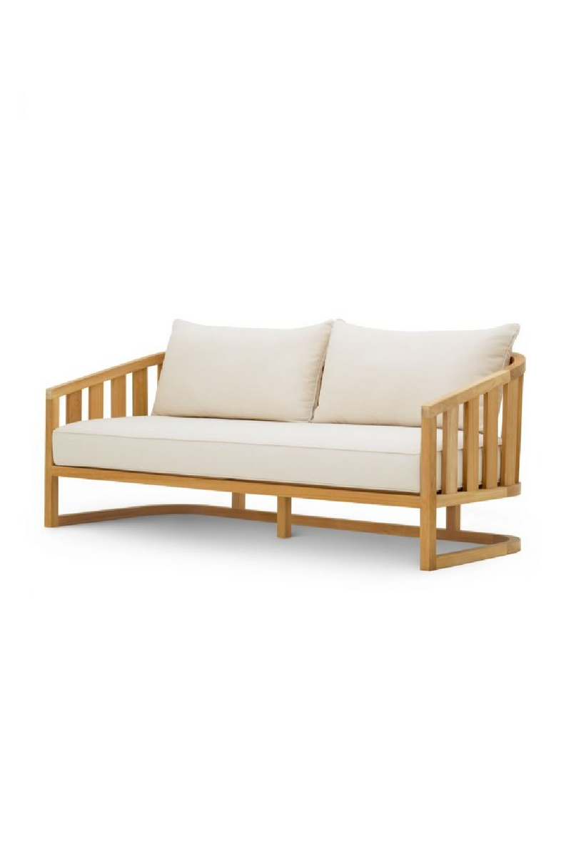 Teak Cantilevered Outdoor Sofa | Eichholtz Aruba | Oroatrade.com