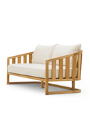 Teak Cantilevered Outdoor Sofa | Eichholtz Aruba | Oroatrade.com