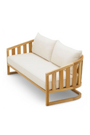 Teak Cantilevered Outdoor Sofa | Eichholtz Aruba | Oroatrade.com
