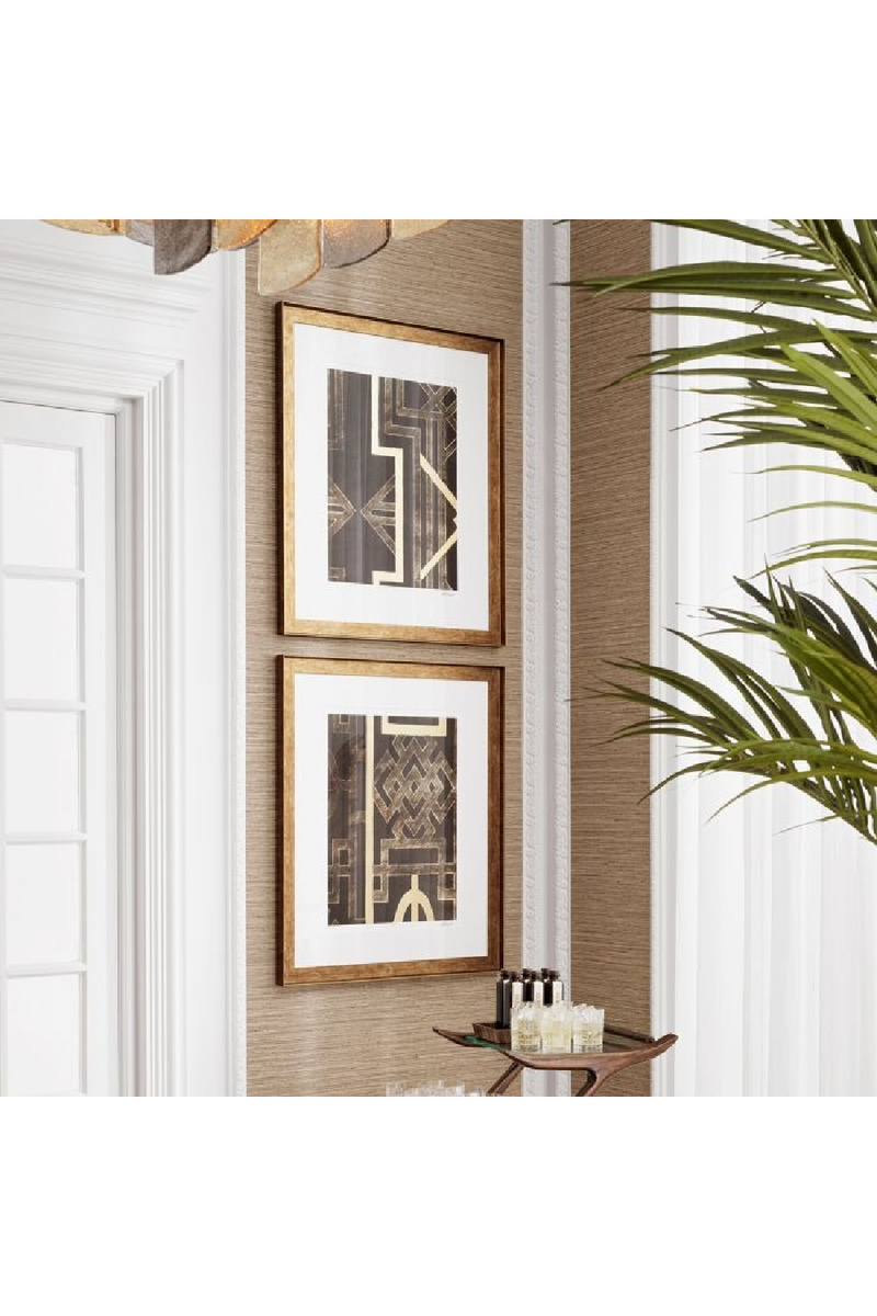 Interwoven Motifs Art Prints (2) | Eichholtz | Oroatrade.com