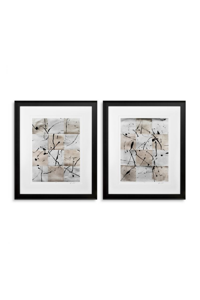 Ink Splash Art Prints (2) | Eichholtz | Oroatrade.com