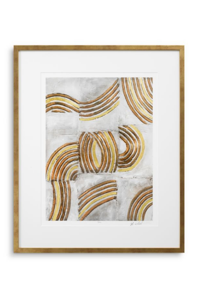Curved Patterns Art Prints (2) | Eichholtz | Oroatrade.com