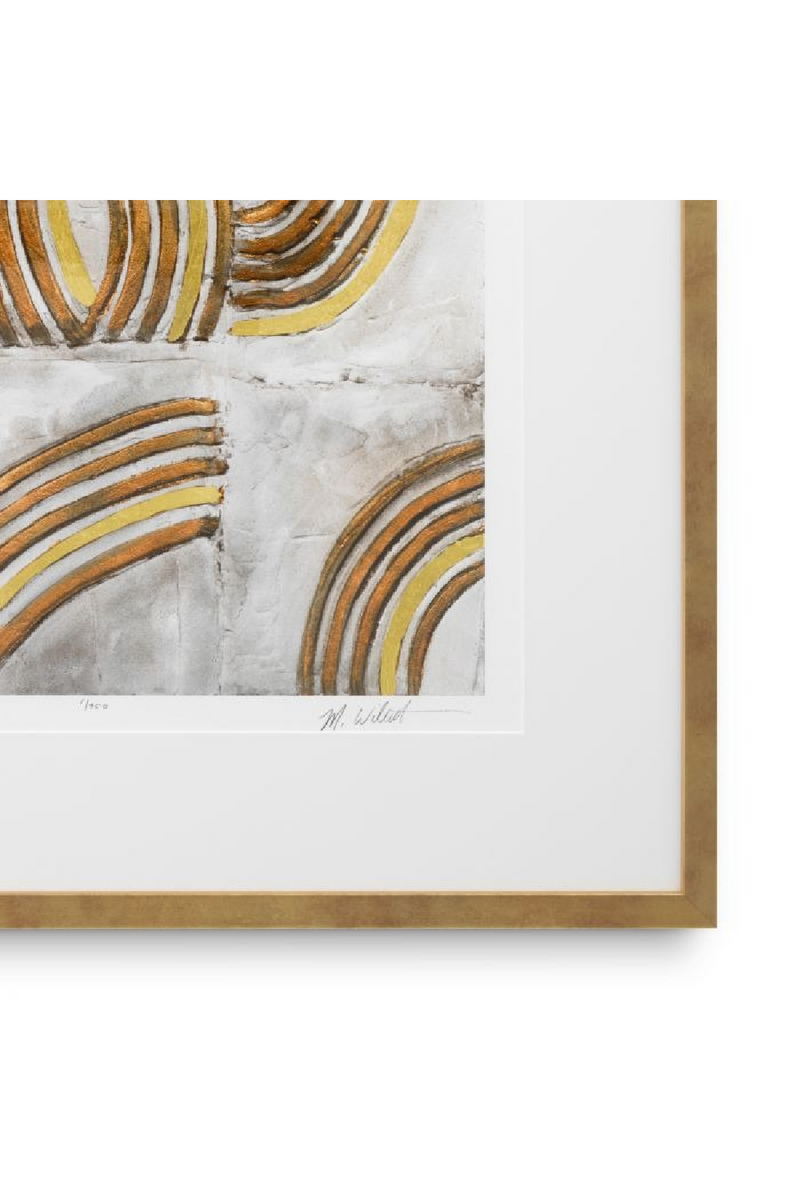 Curved Patterns Art Prints (2) | Eichholtz | Oroatrade.com