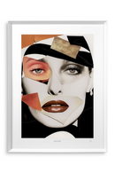 Collaged Female Photographic Print | Eichholtz Coco Jolie | Oroatrade.com