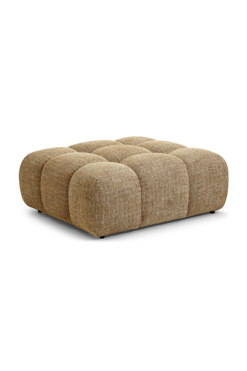 Deep-Channeled Square Ottoman | NV Gallery Waffle