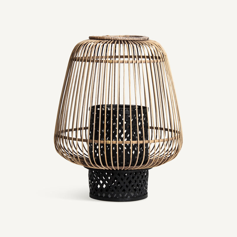 Bamboo Cage Candle Holder L | Vical Home Ghiare | Oroatrade.com