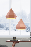 Rose Gold Pendant Lamp | OROA Modern Forecast | Italianfurniture.com