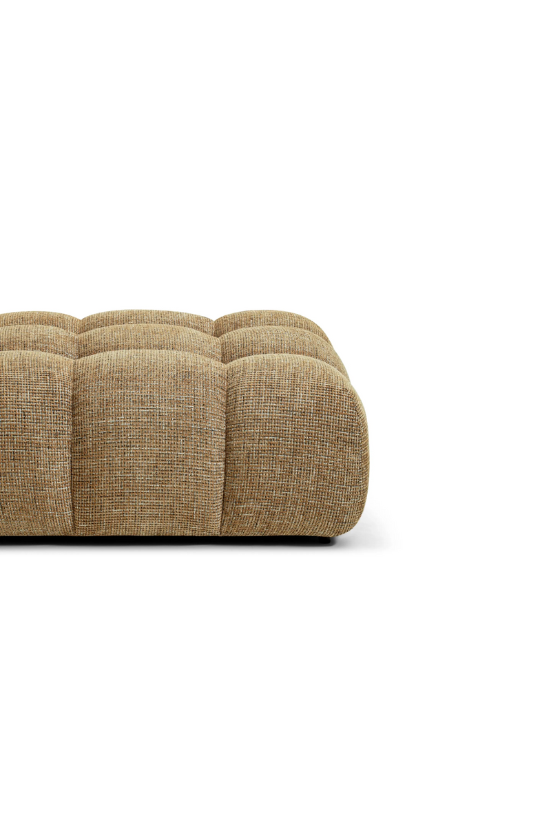 Deep-Channeled Square Ottoman | NV Gallery Waffle