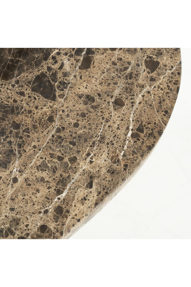 Brown Marble Coffee Table | Eleonora Bradley | Oroatrade.com