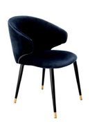 Velvet Retro Dining Armchair | Eichholtz Volante| Oroatrade.com