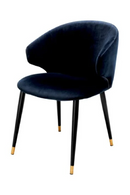 Velvet Retro Dining Armchair | Eichholtz Volante| Oroatrade.com