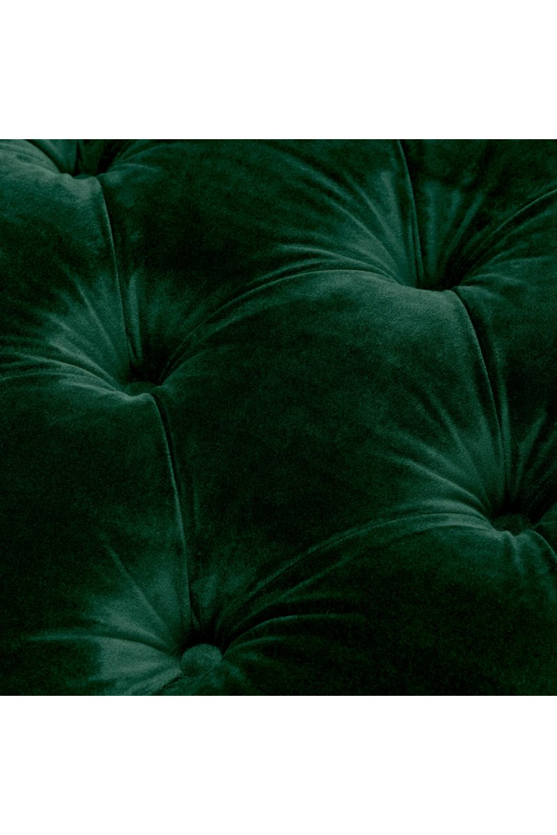 Green Velvet Tufted Chair | Eichholtz Castelle | Oroatrade.com