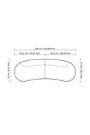 Curved Modern Sofa Small | Eichholtz Björn | Oroatrade.com