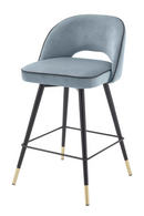 Upholstered Swivel Counter Stool Set (2) | Eichholtz Cliff | Oroatrade.com
