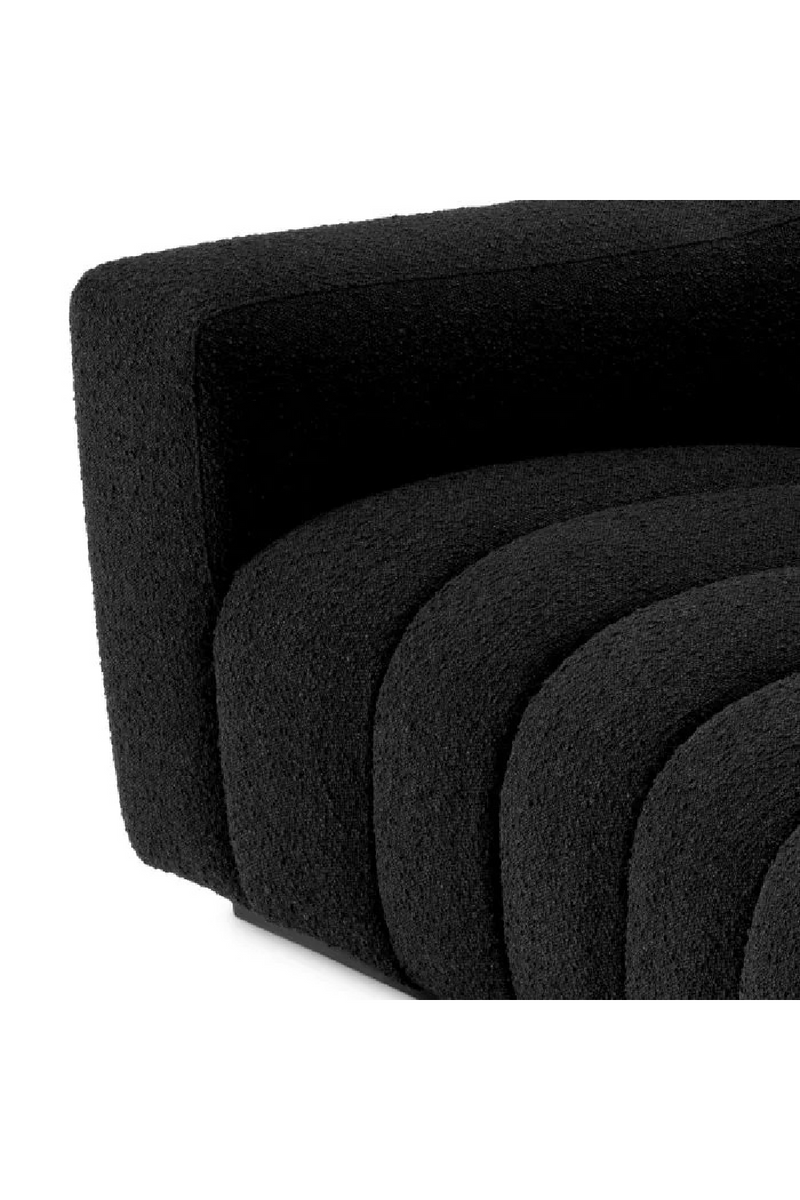 Cream Bouclé Channeled Sofa | Eichholtz Kelly | Oroatrade.com